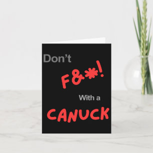 Canada Patriotism Sticker  Card