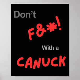 Canada Patriotism Sticker Poster