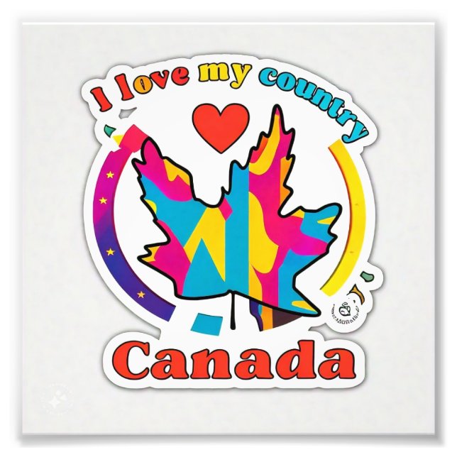 Canada  photo print (Front)