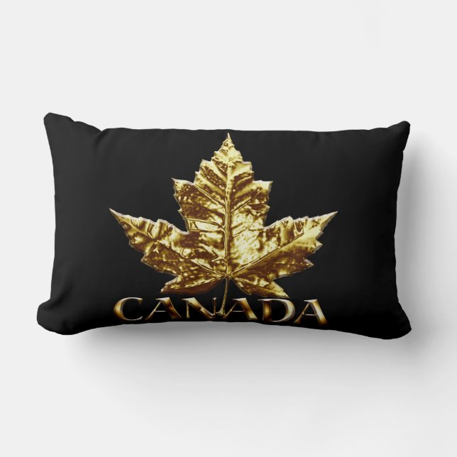 Canada Pillow Gold Canada Team Souvenir Pillow (Front)