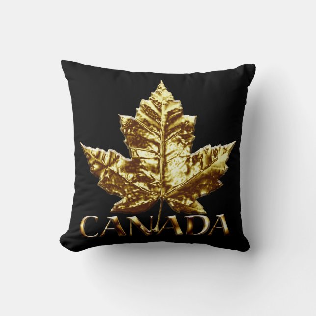 Canada Pillow Gold Canada Team Souvenir Pillow (Front)