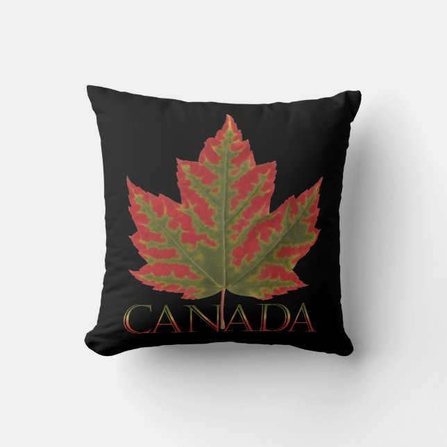 Canada Pillow Personalise Canada Maple Leaf Pillow (Front)
