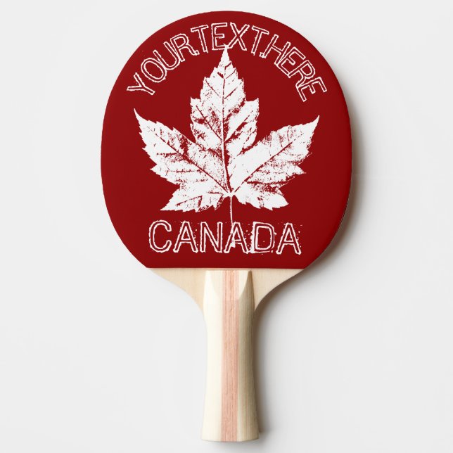 Canada Ping Pong Paddles Canada Personalises Games (Front)