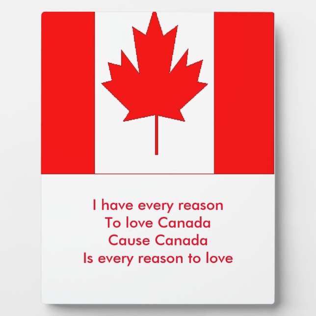 Canada Plaque (Front)