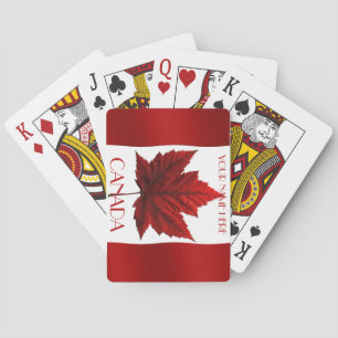 Canada Playing Cards Canada Flag Souvenir Cards