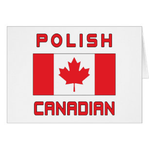 Canada Polish Canadian Flag