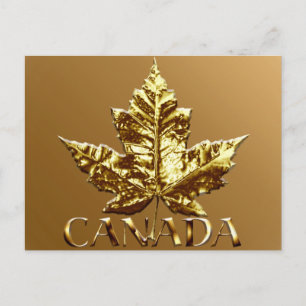 Canada Postcards Gold Canada Souvenir Postcards