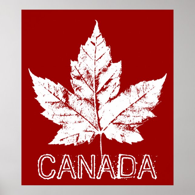 Canada Poster Canada Maple Leaf Souvenir Print (Front)