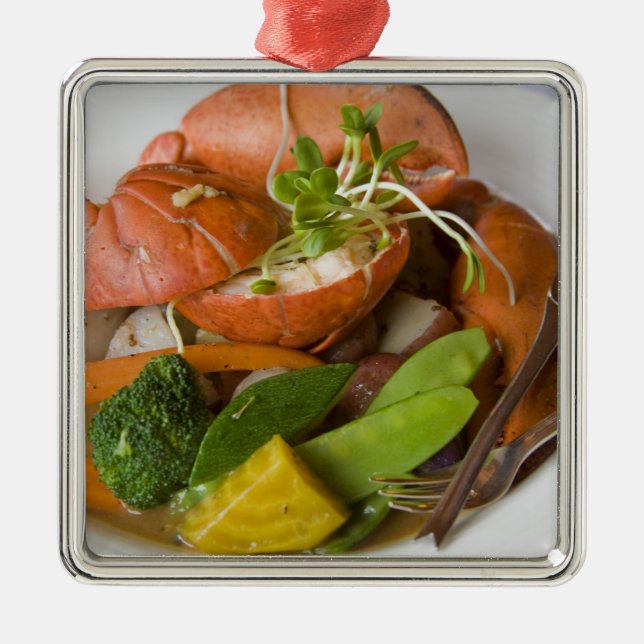 Canada, Prince Edward Island, Metal Tree Decoration (Front)