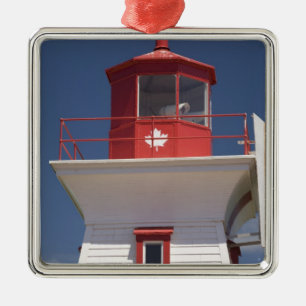 Canada, Prince Edward Island, Victoria. Metal Ornament