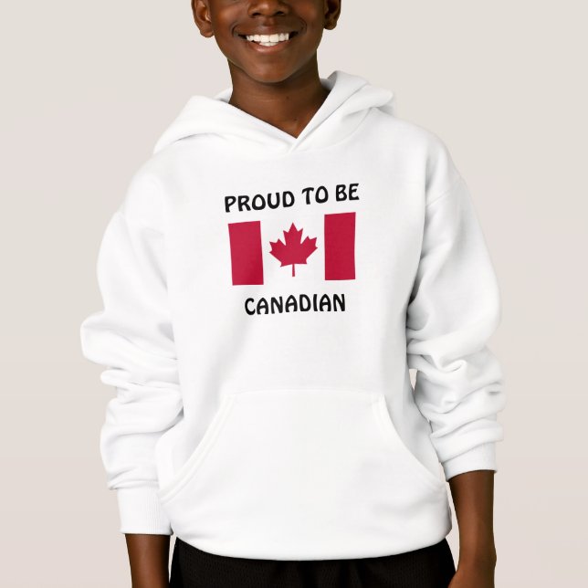 Canada: Proud to be Canadian hoodie (Front)