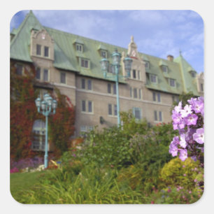 Canada, Quebec. Charlevoix region, 2 Square Sticker