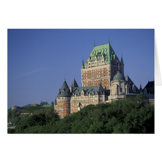 Canada, Quebec City.  Chateau Frontenac. (Front Horizontal)