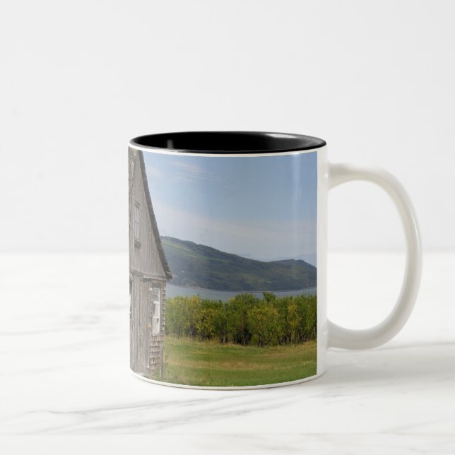 Canada,  Quebec,  L'isle-aux-Coudres, Two-Tone Coffee Mug (Right)