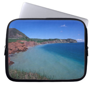 Canada, Quebec, Magdalen Islands, Cap Alright Laptop Sleeve