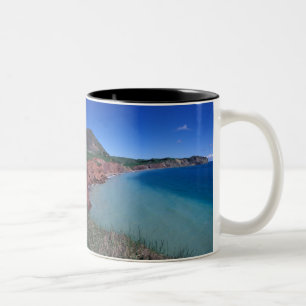 Canada, Quebec, Magdalen Islands, Cap Alright Two-Tone Coffee Mug