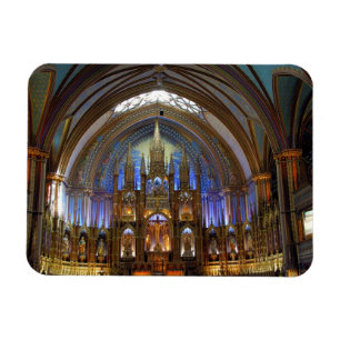 Canada, Quebec, Montreal. Interior of Notre 2 Magnet