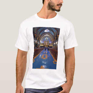 Canada, Quebec, Montreal. Interior of Notre 3 T-Shirt