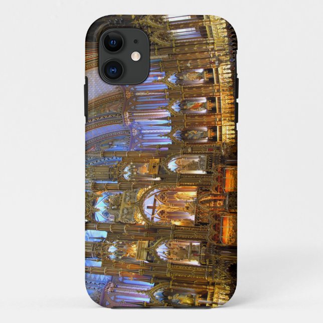 Canada,  Quebec,  Montreal. Interior of Notre Case-Mate iPhone Case (Back)