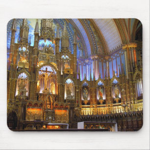 Canada, Quebec, Montreal. Interior of Notre Mouse Pad