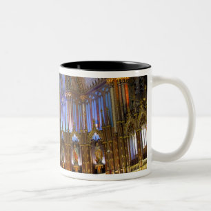 Canada,  Quebec,  Montreal. Interior of Notre Two-Tone Coffee Mug