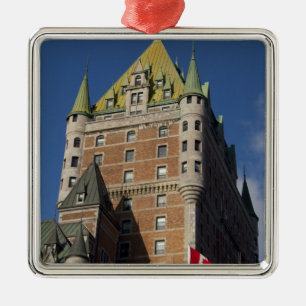 Canada, Quebec, Quebec City. Fairmont Chateau Metal Ornament