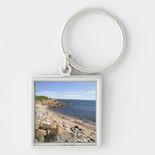 Canada, Quebec. VIA Rail Canada train The 2 Key Ring