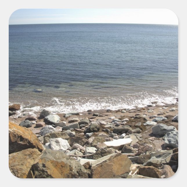 Canada, Quebec. VIA Rail Canada train The Square Sticker (Front)