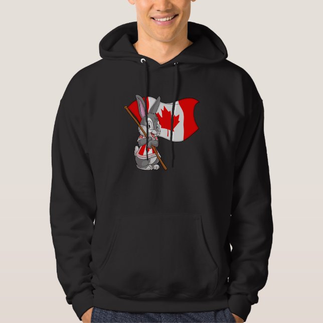 Canada Rabbit Hoodie (Front)
