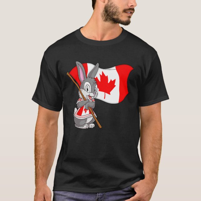 Canada Rabbit T-Shirt (Front)