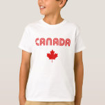 Canada Retro T-Shirt<br><div class="desc">Canada Maple Leaf Retro T-Shirt.</div>