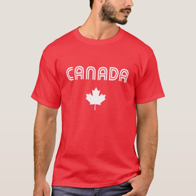 Canada Retro T-Shirt (Front)