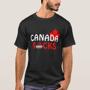 Canada Rocks - Curling T-Shirt