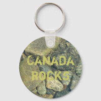 Canada Rocks Keychain
