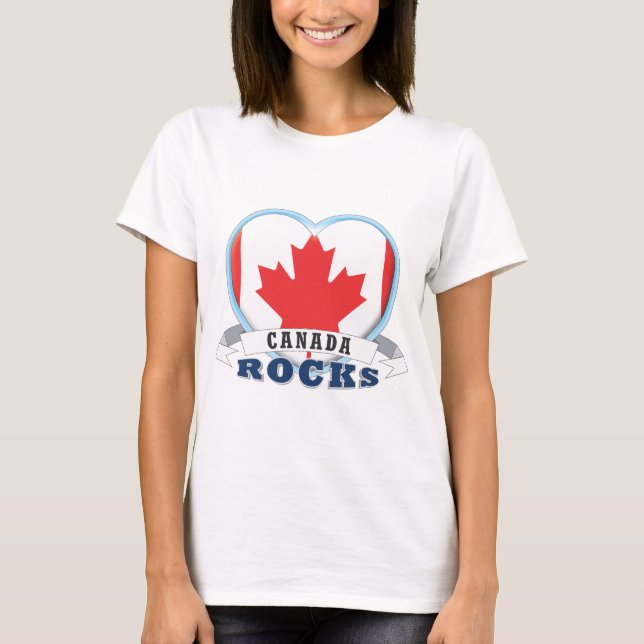 Canada Rocks T-Shirt (Front)