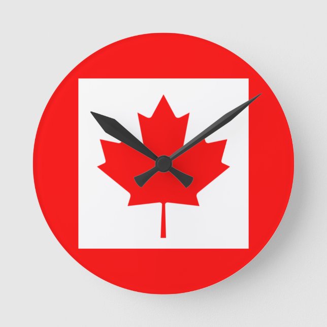 canada round clock (Front)