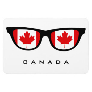 Canada Shades custom text & colour magnet