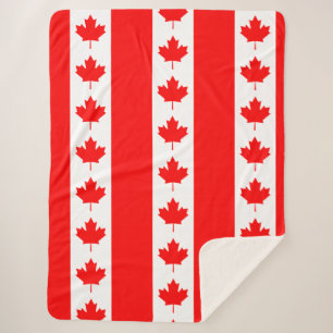 Canada Sherpa Blanket