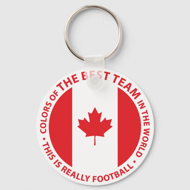 CANADA SHIELD KEY RING (Front)
