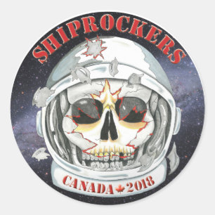 Canada Shiprockers 2018 Sticker