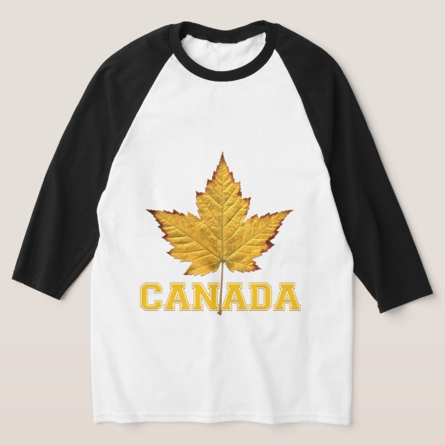Canada Shirt Jersey Sporty Canada Souvenir Shirts (Laydown)