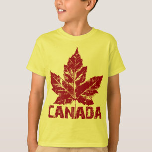 Canada Shirt Kid's Organic Canada Souvenir Shirt