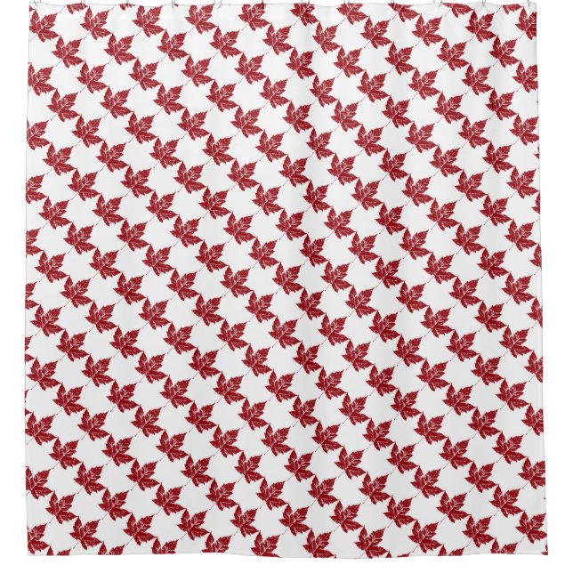 Canada Shower Curtains Custom Canada Cool Decor (Front)