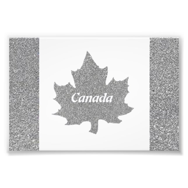 CANADA SILVER PHOTO PRINT (Front)