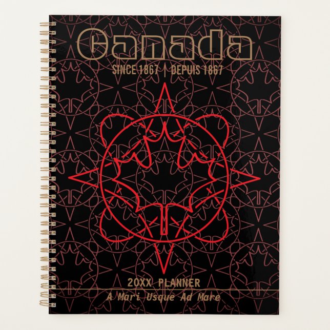 Canada Since 1867 8.5" x 11" Planner (Front)