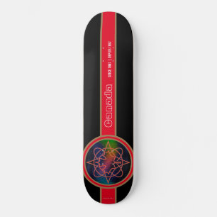 Canada Since 1867 Aurora Black Skateboard