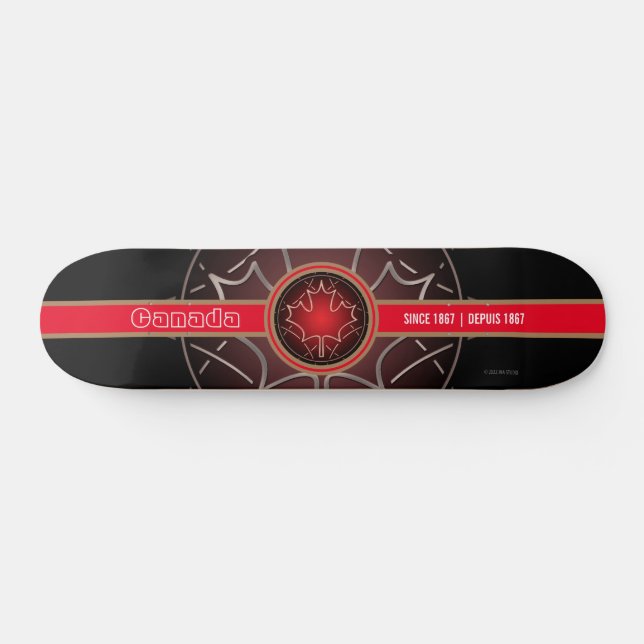 Canada Since 1867 Skateboard (Horz)