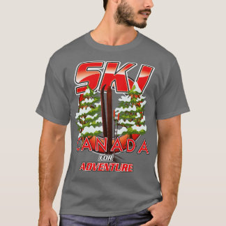 Canada Ski for Adventure T-Shirt
