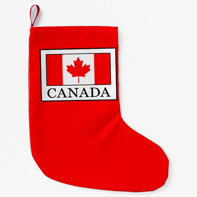 Canada Small Christmas Stocking (Front)