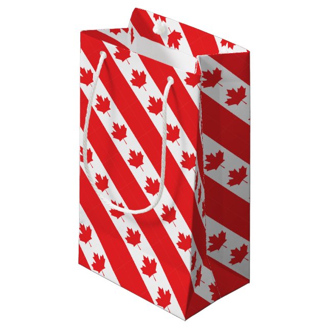 Canada Small Gift Bag (Front Angled)